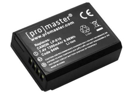 ProMaster LP-E10 Li-ion Battery for Canon For Discount