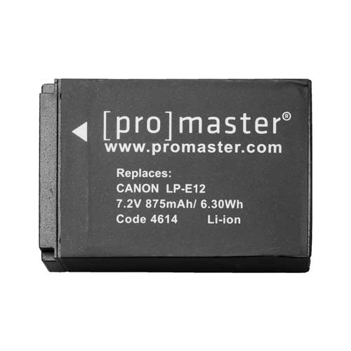 ProMaster Replacement Rechargeable Li-Ion for Canon LP-E12 Online now