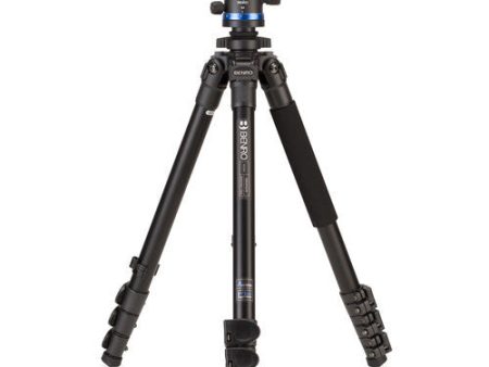 Benro Adventure AL Series 2 Tripod Kit, 4 Section, Flip Lock, IB2 Head TAD28AIB2 For Sale