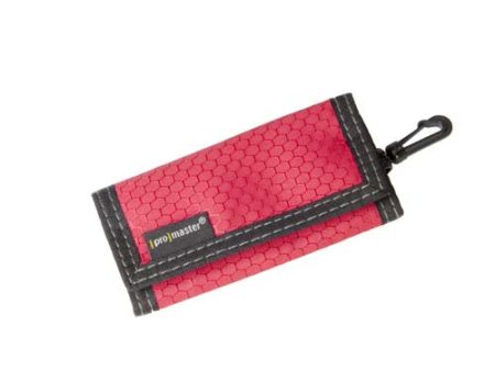 ProMaster Soft Memory Card Case - Red Hot on Sale