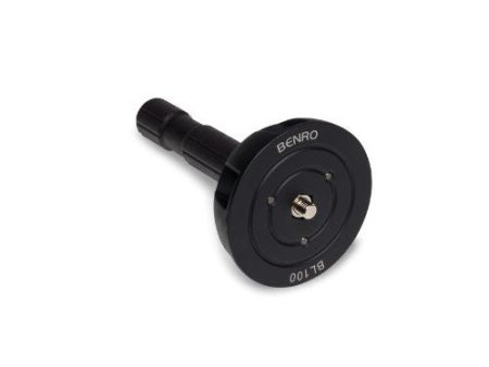 Benro BL100 100mm Half Ball Adapter (Black) For Sale