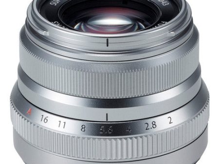 Fujinon XF 35mm F 2 R WR - Silver Supply