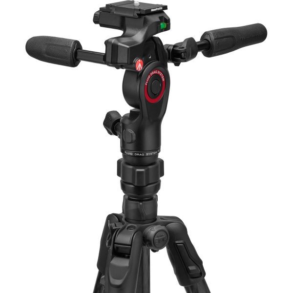 Manfrotto Befree GT PRO Aluminum Travel Tripod with 3-Way Pan Tilt Head Supply