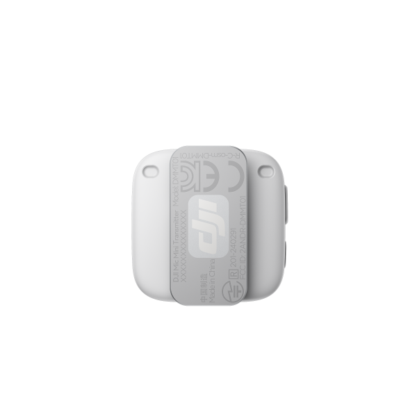 DJI Mic Mini Clip-On Transmitter with Built-In Microphone (2.4 GHz, Arctic White) For Cheap