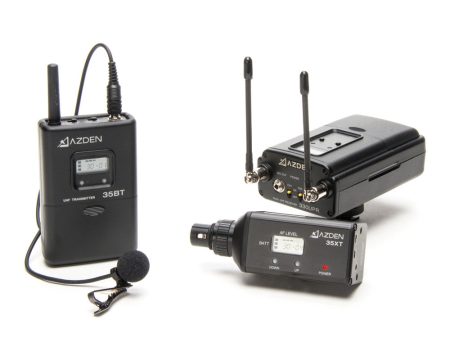 Azden Group Corp  Professional 2-Channel UHF Wireless XLR Plug And Lavaliere AN330LX Online Hot Sale