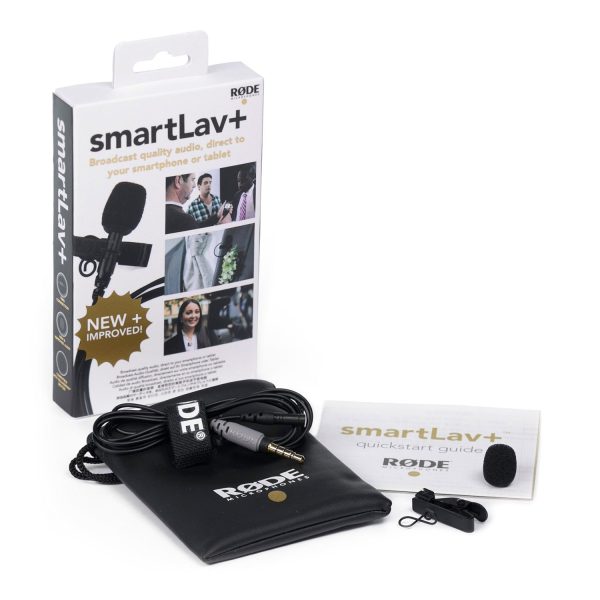 RODE smartLav+ Lavalier Condenser Microphone for Smartphones For Discount