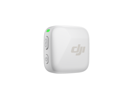 DJI Mic Mini Clip-On Transmitter with Built-In Microphone (2.4 GHz, Arctic White) For Cheap