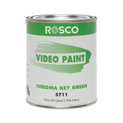 Rosco Chroma Key Paint (Green, 1 Quart) Online Sale