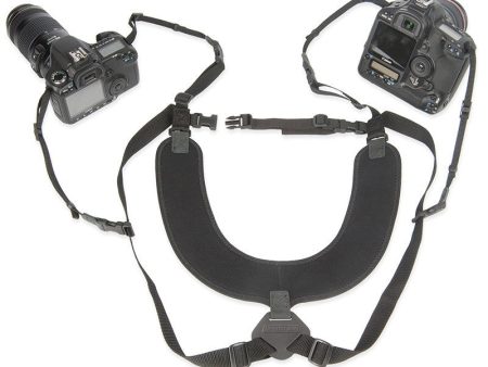 OP TECH Dual Harness, Regular, 3 8 , Black Fashion