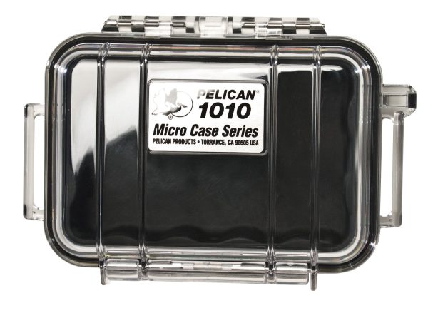 Pelican 1010 Micro Case Clear Black Fashion