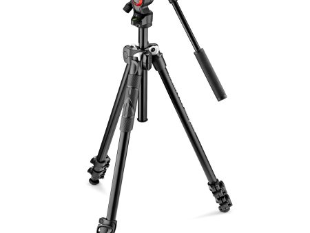 Manfrotto MK290LTA3-VUS BeFree Live Fluid Video Head with 290 Light Kit For Sale