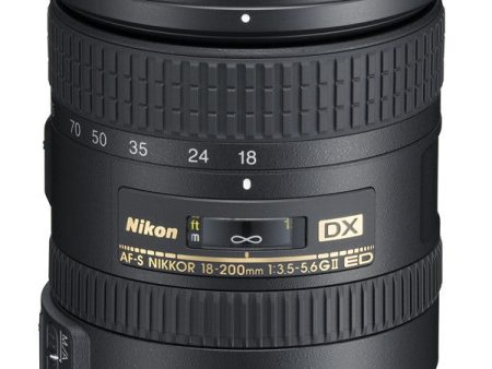 Nikon 18-200mm f 3.5-5.6G ED AF-S DX VR II Lens Online