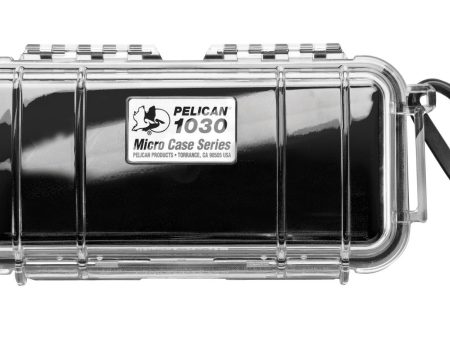 Pelican 1030 Micro Case Clear Black Online now