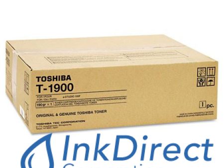 Genuine Toshiba T1900 T-1900 Toner Cartridge Black Sale