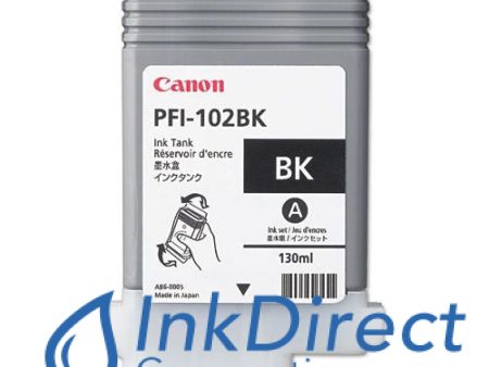 Genuine Canon  1798B002AA  PFI-102BK Ink Jet Cartridge Black Online Hot Sale