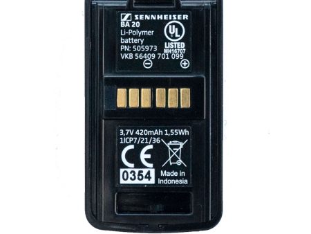 Sennheiser Rechargeable Battery Pack for AVX Receiver Discount