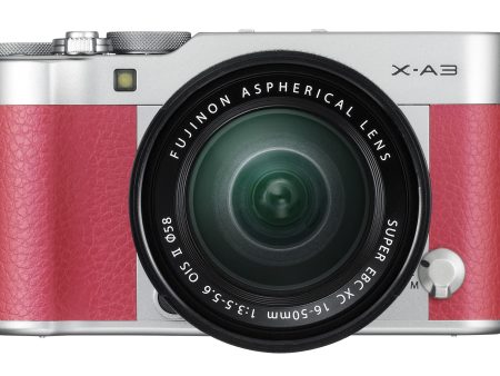 Fujifilm X-A3 Pink Digital Camera with XC 16-50mm f3.5-5.6 Lens Online