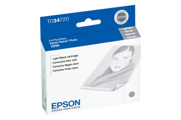 Epson T034720 2200 Light Black Ink Fashion