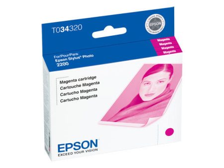 Epson T034320 2200 Photo Magenta Ink Online Sale